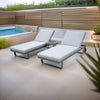 Sergio Sun Lounger and Side Table Set