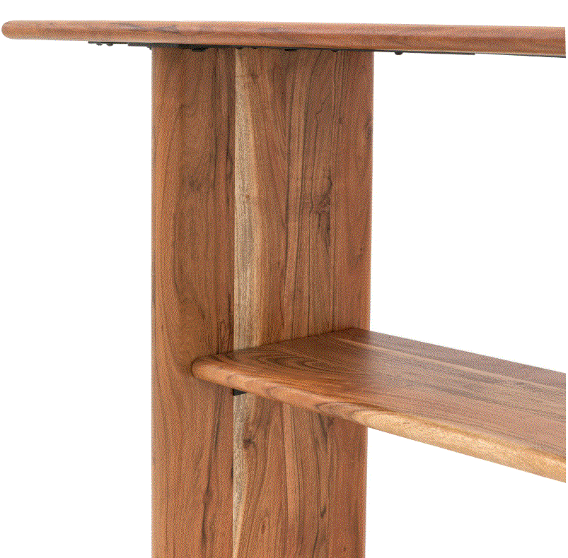 Barbica Wooden Natural Console Table