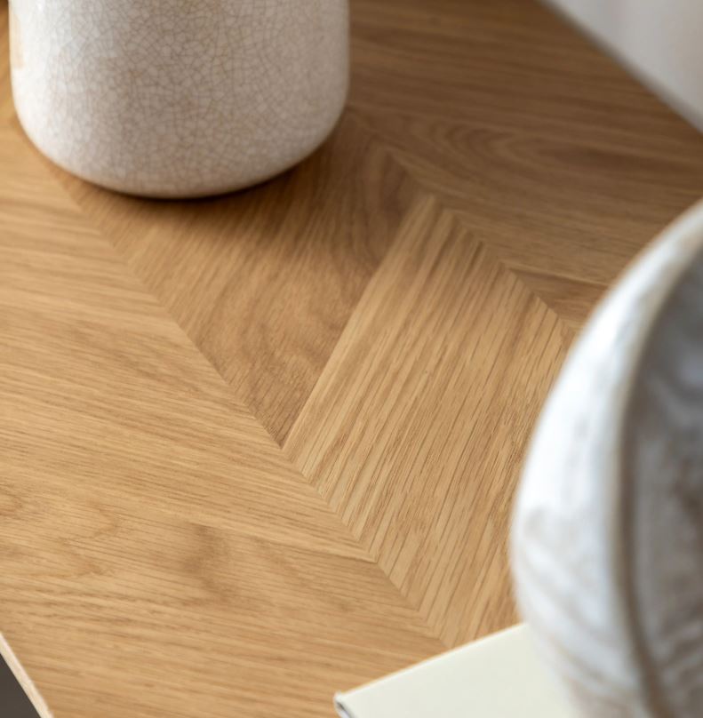 Mitrina Oak Console Table