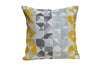 Geo Mustard Scatter Cushion (17" x 17")