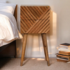 Mini Lille 2 Drawer Bedside Table