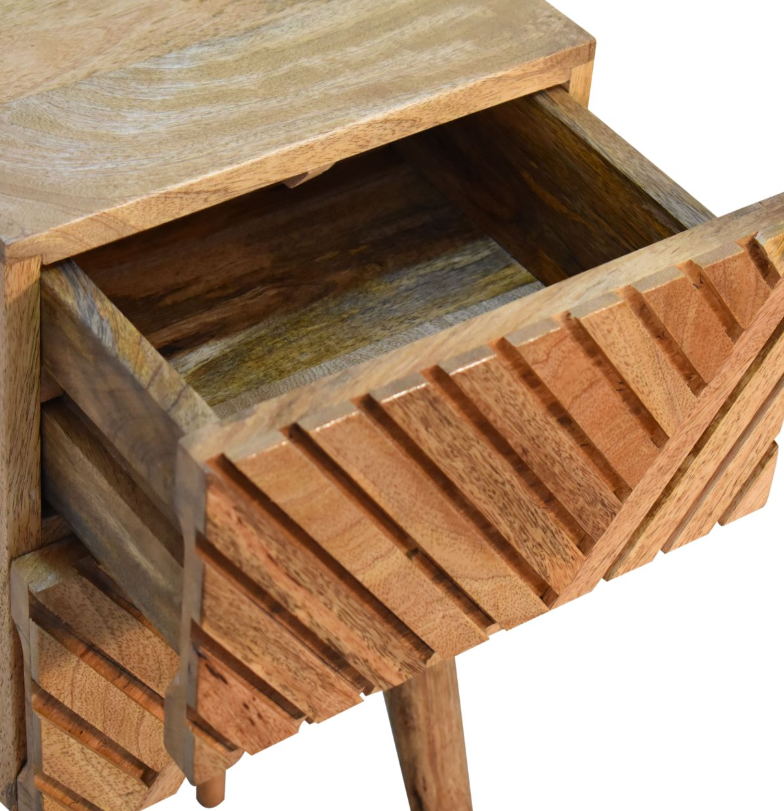 Mini Lille 2 Drawer Bedside Table