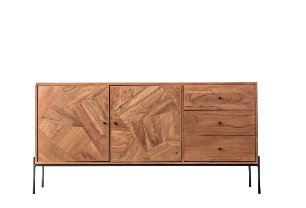 Ottawa Acacia 2 Door 3 Drawer Sideboard