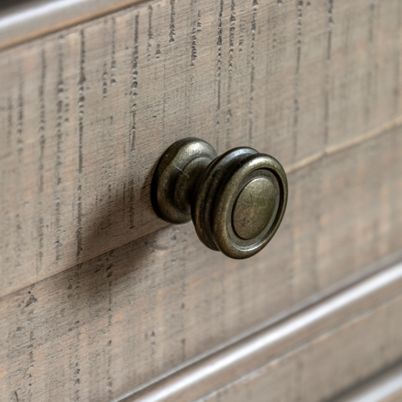 Vivo Natural Pinewood 5 Drawer Chest