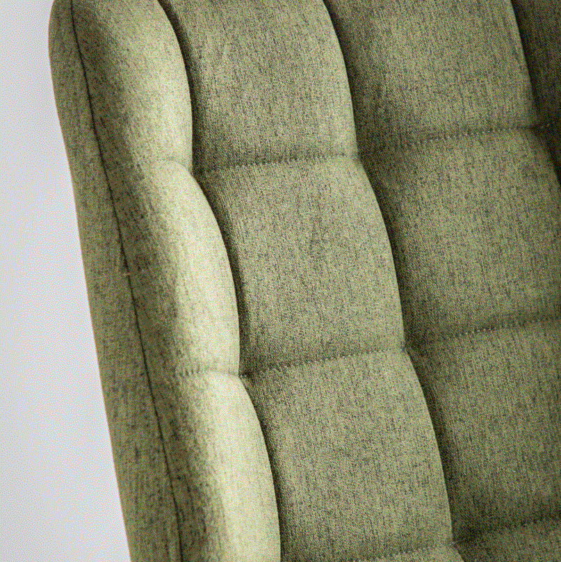 Marlow Green Fabric Dining Chair (set of 2)