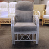 Madrid Grey Wash Armchair in Pearl Grey