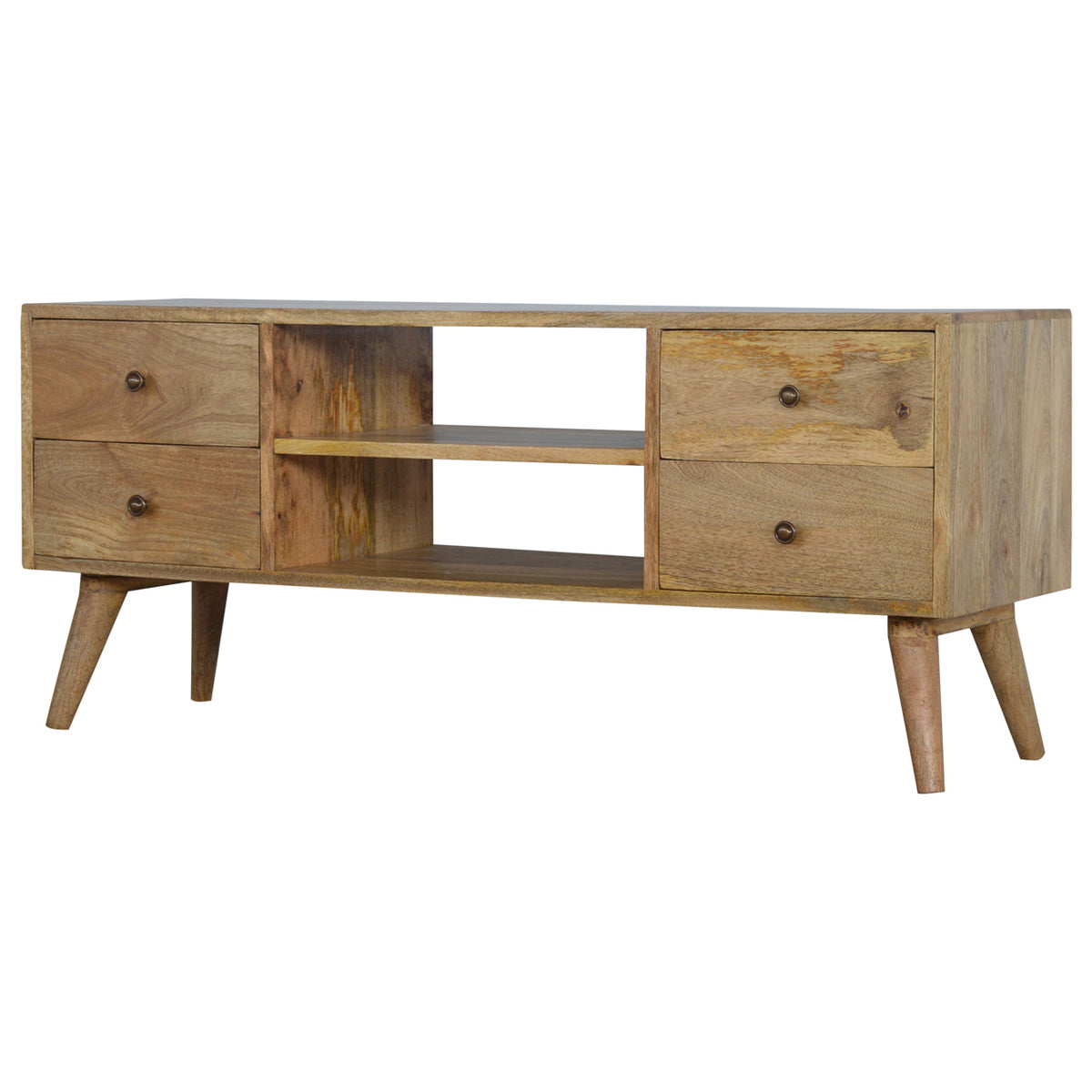 Nordic 4 Drawer Wide TV Stand Entertainment Unit