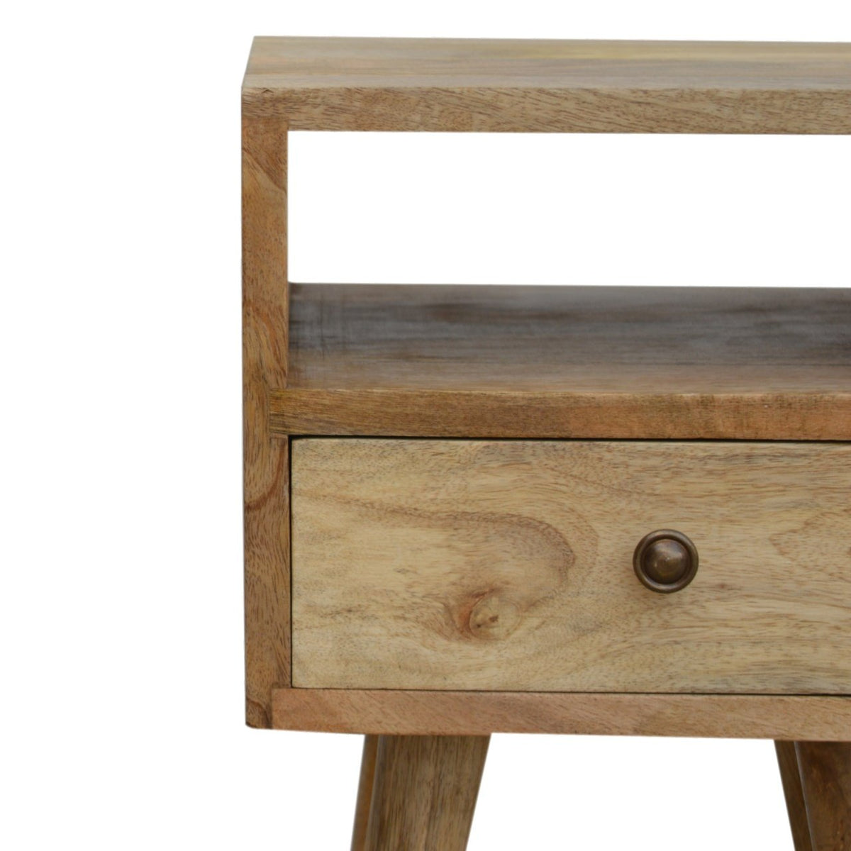 Mini 1 Drawer Mango Wood Bedside Table