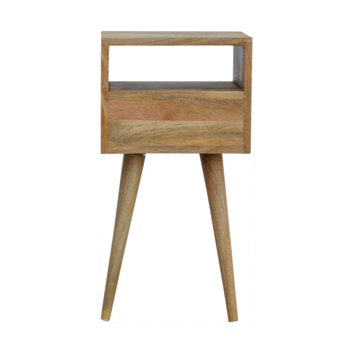 Mini 1 Drawer Mango Wood Bedside Table