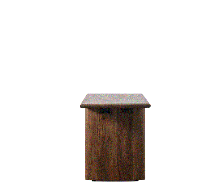 Barbica Wooden Large Natural Dining Table