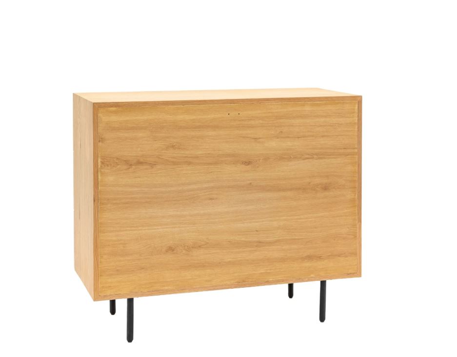 Alba Rectangular Natural 3 Drawer Chest