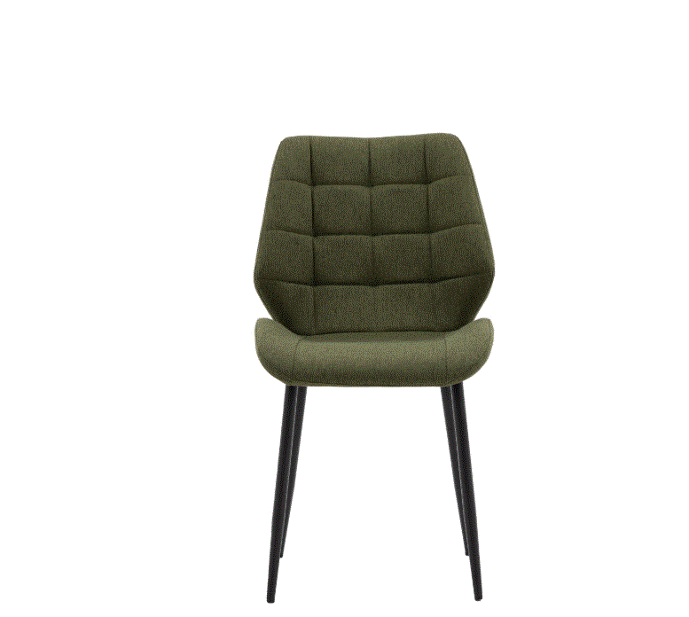 Marlow Green Fabric Dining Chair (set of 2)