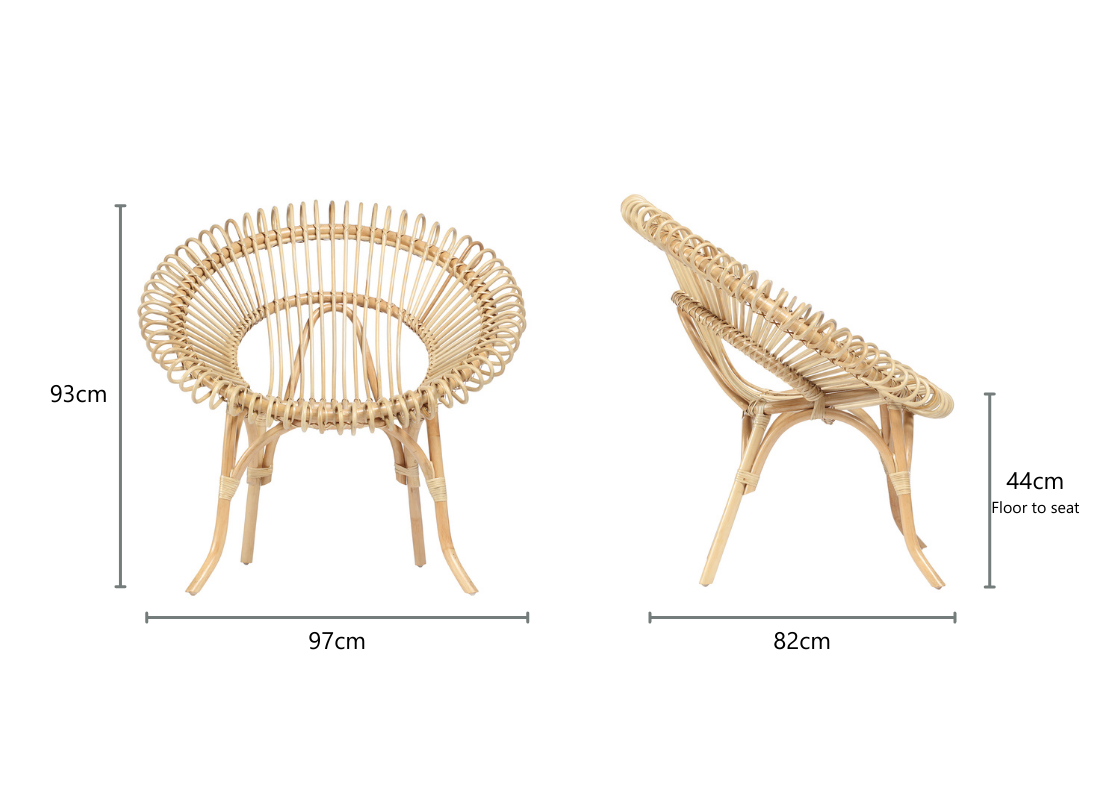 Natural Shanghai Chairs and Beijing Table Bistro