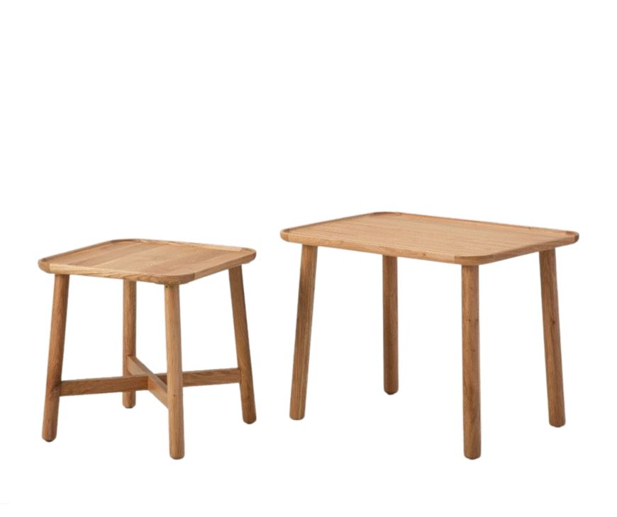 Kingham Nest of 2 Tables Natural