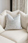 Fluffy Wolf Grey Scatter Cushion