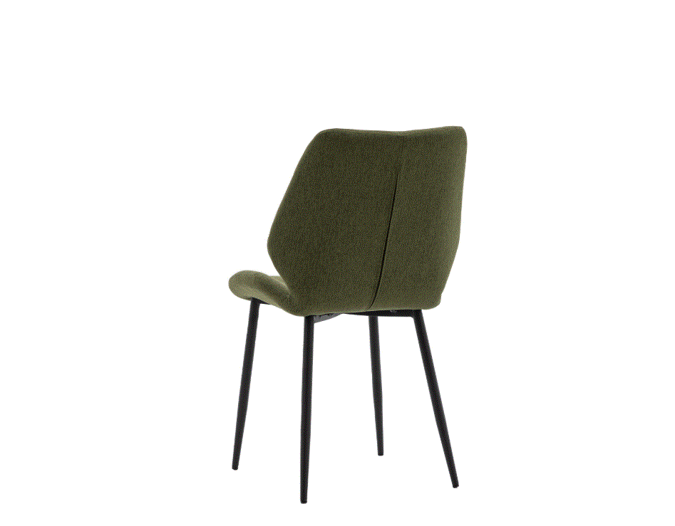 Marlow Green Fabric Dining Chair (set of 2)