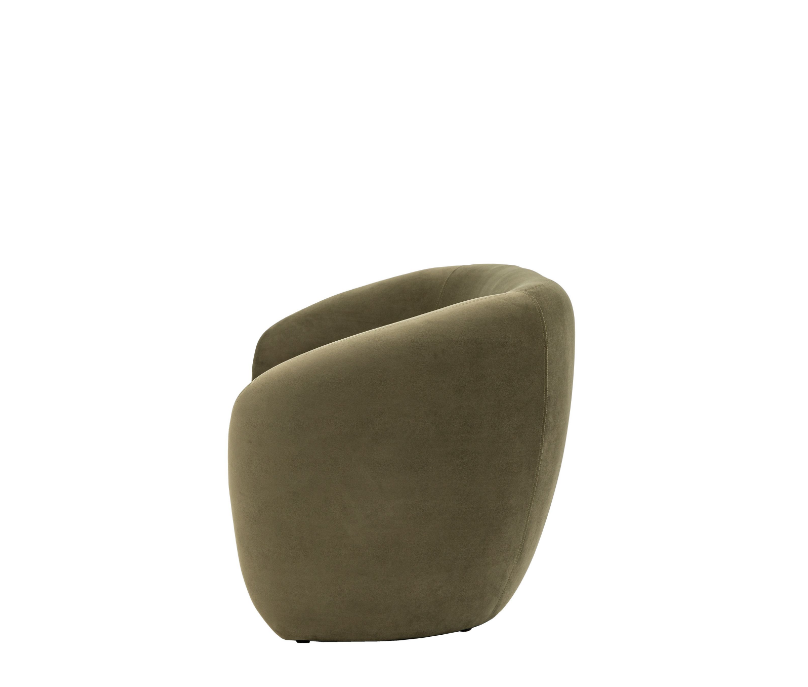 Corfu Curved Sofa in Green