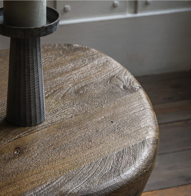 Orello Dark Mango Wood Side Table