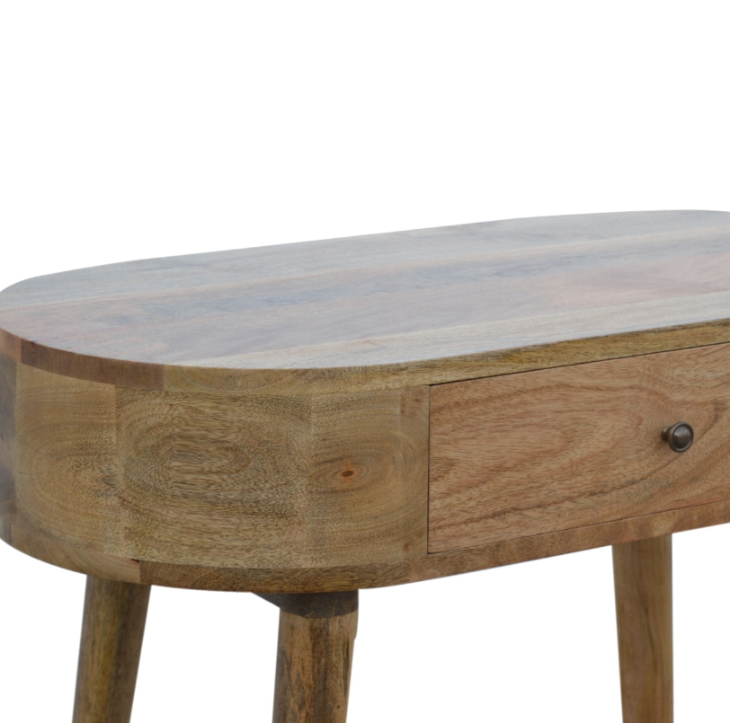 Albion Mango Wood 1 Drawer Console Table