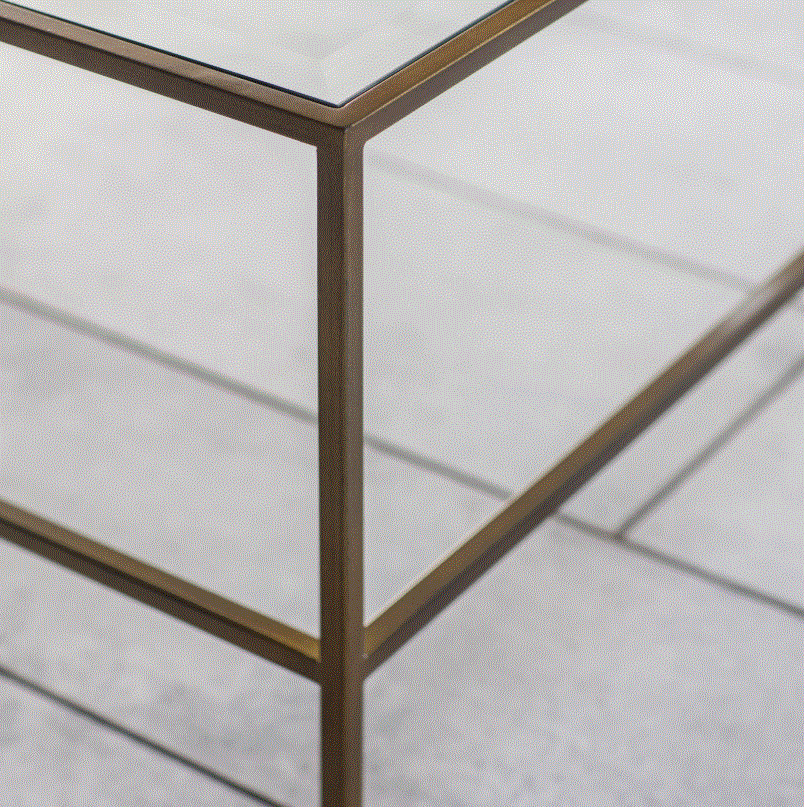 Rothwell Bronze Iron Coffee Table