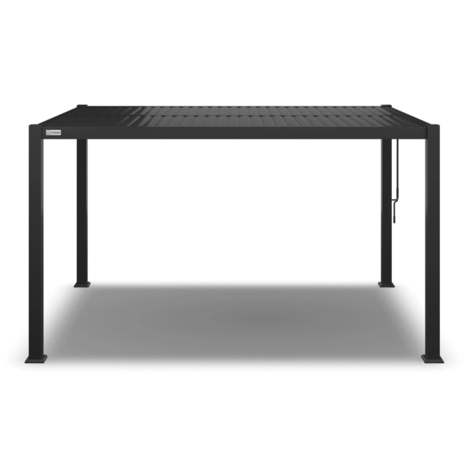 Coral 3x4m Pergoal with LED Lighting- Grey Frame