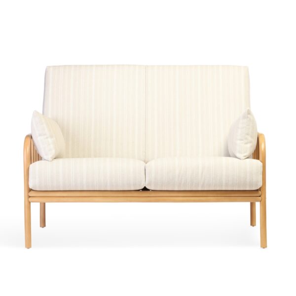 aspen light oak 2 seater suite