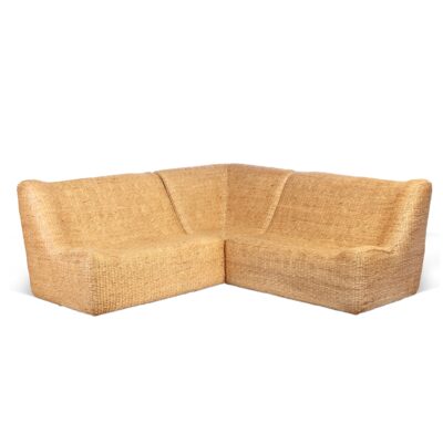 danish natural corner sofa right arm facing