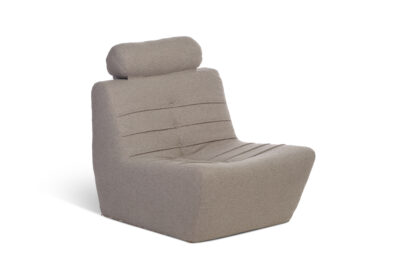 cozy boucle chair uk made shadow grey